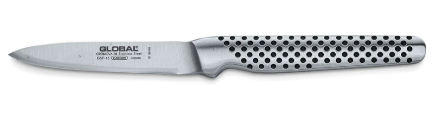 Global Utility Knife GSF-15 - 3" (8cm) CROMOVA 18 Stainless Steel