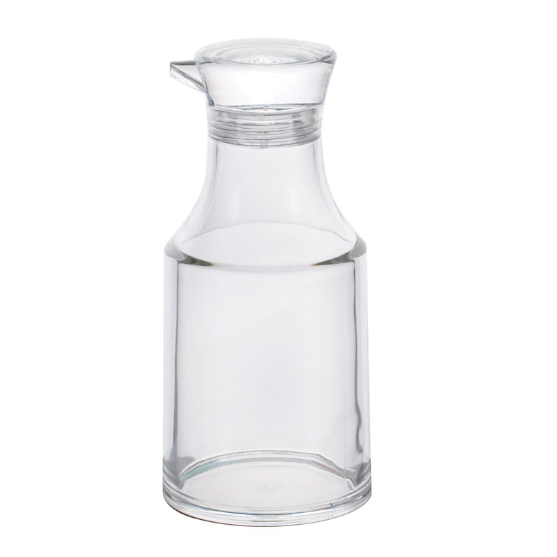 Soy Sauce Bottle Cruet 8 oz / 240 ml (#8368) - Acrylic Condiment Dispenser