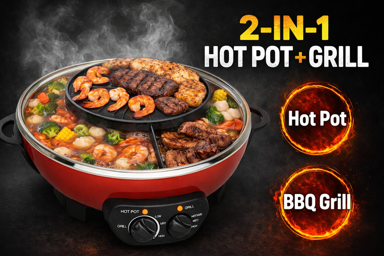 Hot Pot, Korean BBQ & Mookata Essentials