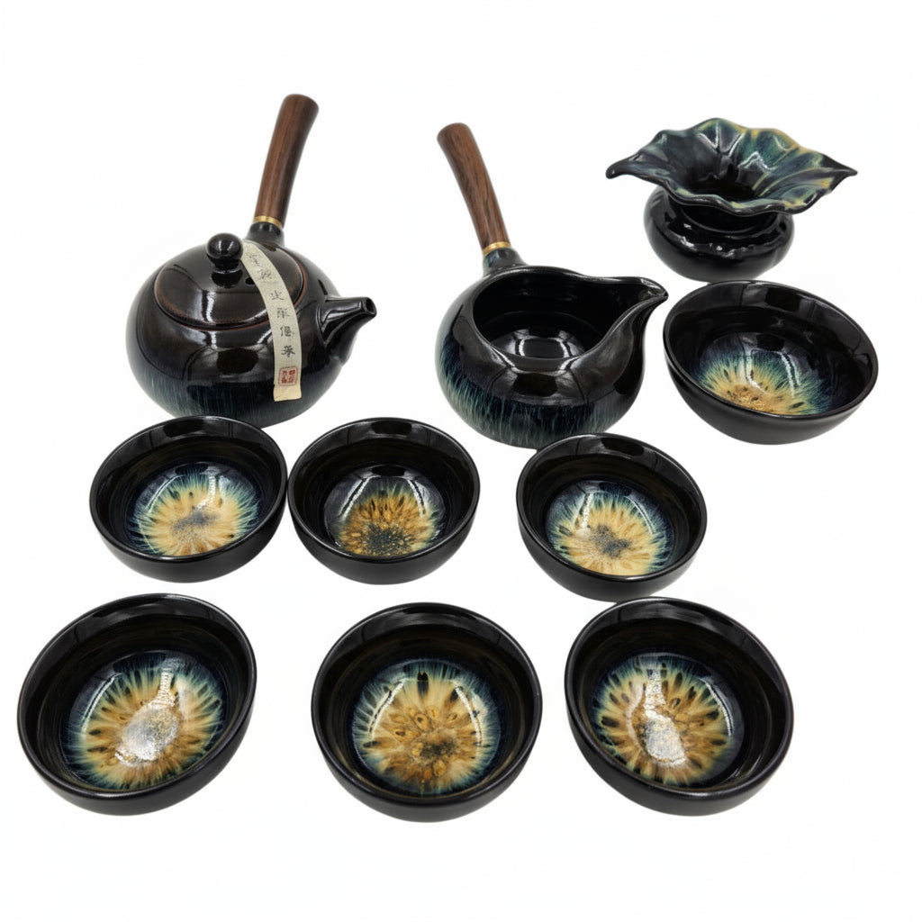 Lotus Ember - Tea ensemble set