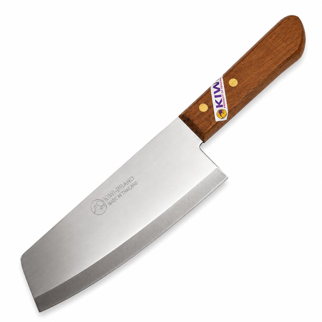 Kiwi Knives 8" #21 Chef’s Cleaver Knife with Wooden Handle