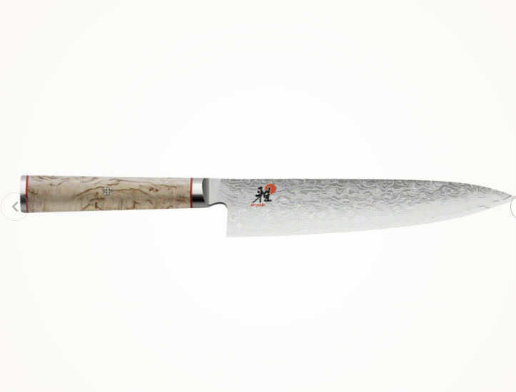 Miyabi Birchwood - 5000MCD 8" CHEF (GYUTOH) KNIFE