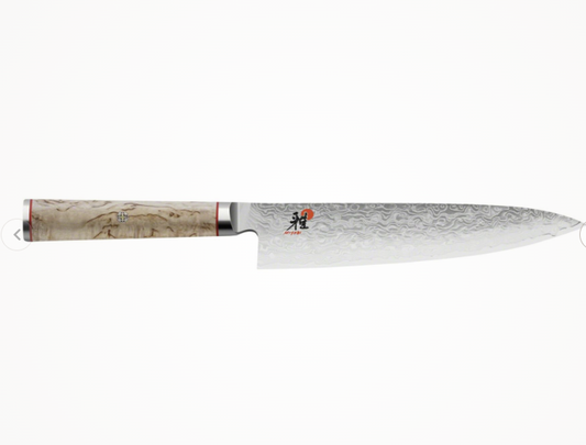 Miyabi Birchwood - 5000MCD 8" CHEF (GYUTOH) KNIFE