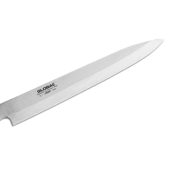 Yanagiba Sashimi Knife - Global G11R - 10" CROMOVA 18 Stainless Steel