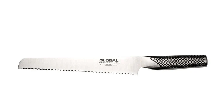 Global G‑9 Classic Bread Knife – 22 cm / 8.5"