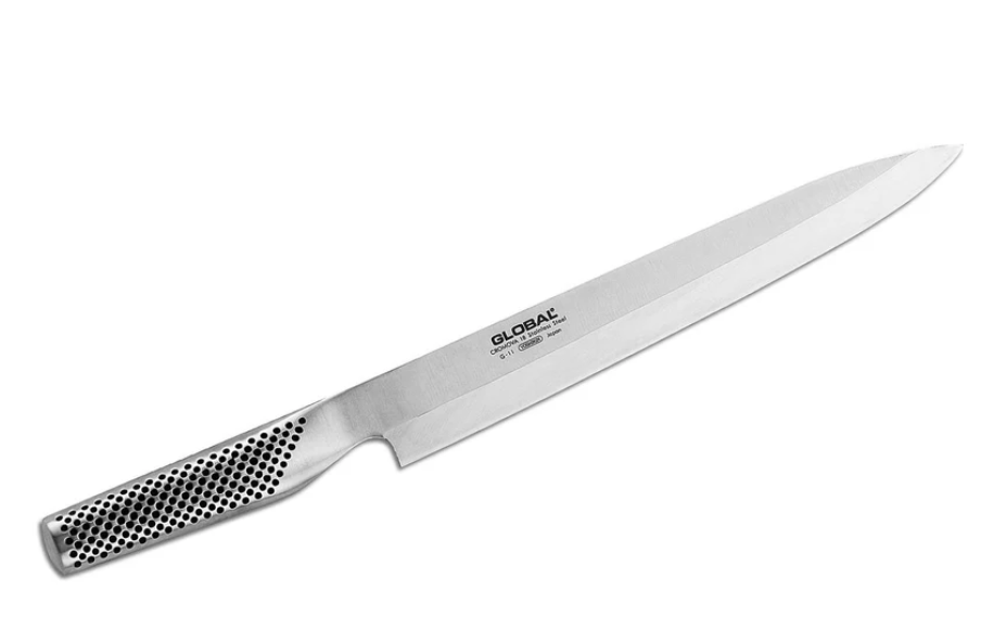 Yanagiba Sashimi Knife - Global G11R - 10" CROMOVA 18 Stainless Steel