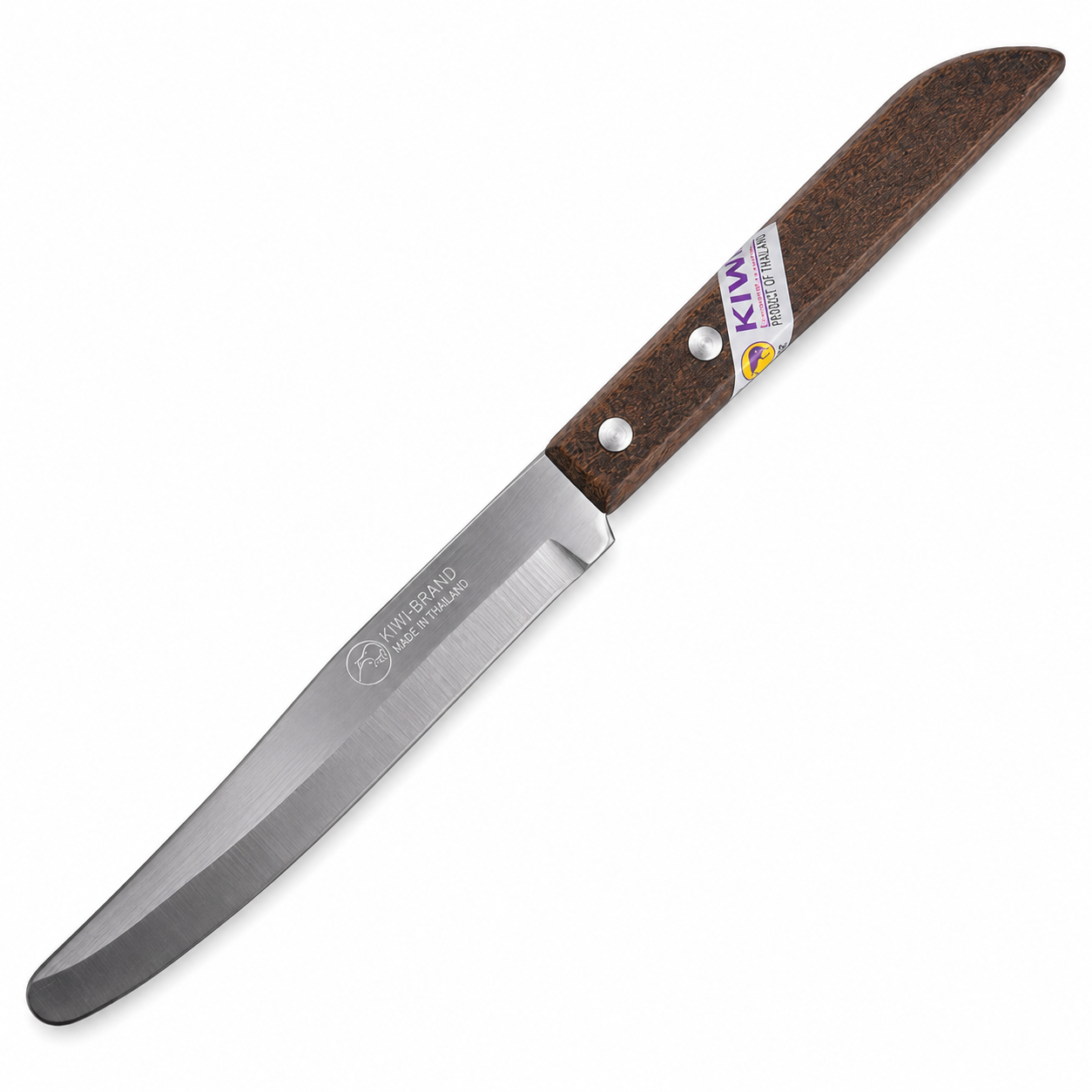 Kiwi Knives 5" #502 Paring Utility Steak Knife with Wooden Handle