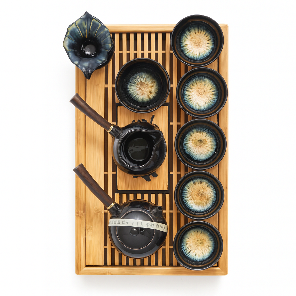 Lotus Ember - Tea ensemble set