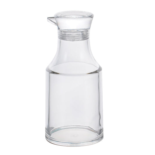 Soy Sauce Bottle Cruet 8 oz / 240 ml (#8368) - Acrylic Condiment Dispenser