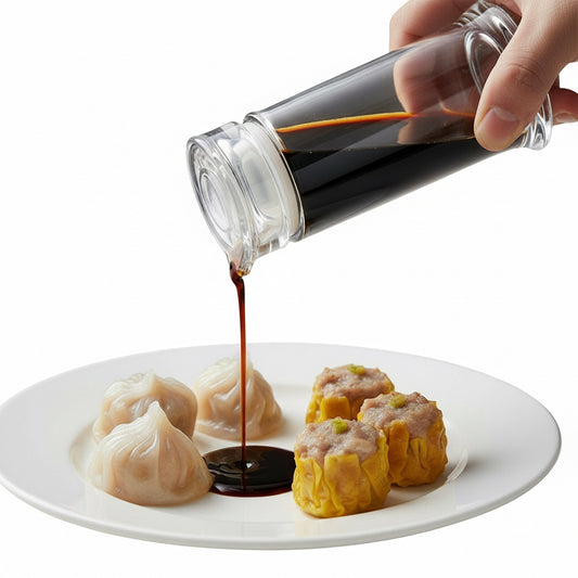 Soy Sauce Bottle Cruet 11 oz / 330 ml (#8358) - Acrylic Condiment Dispenser