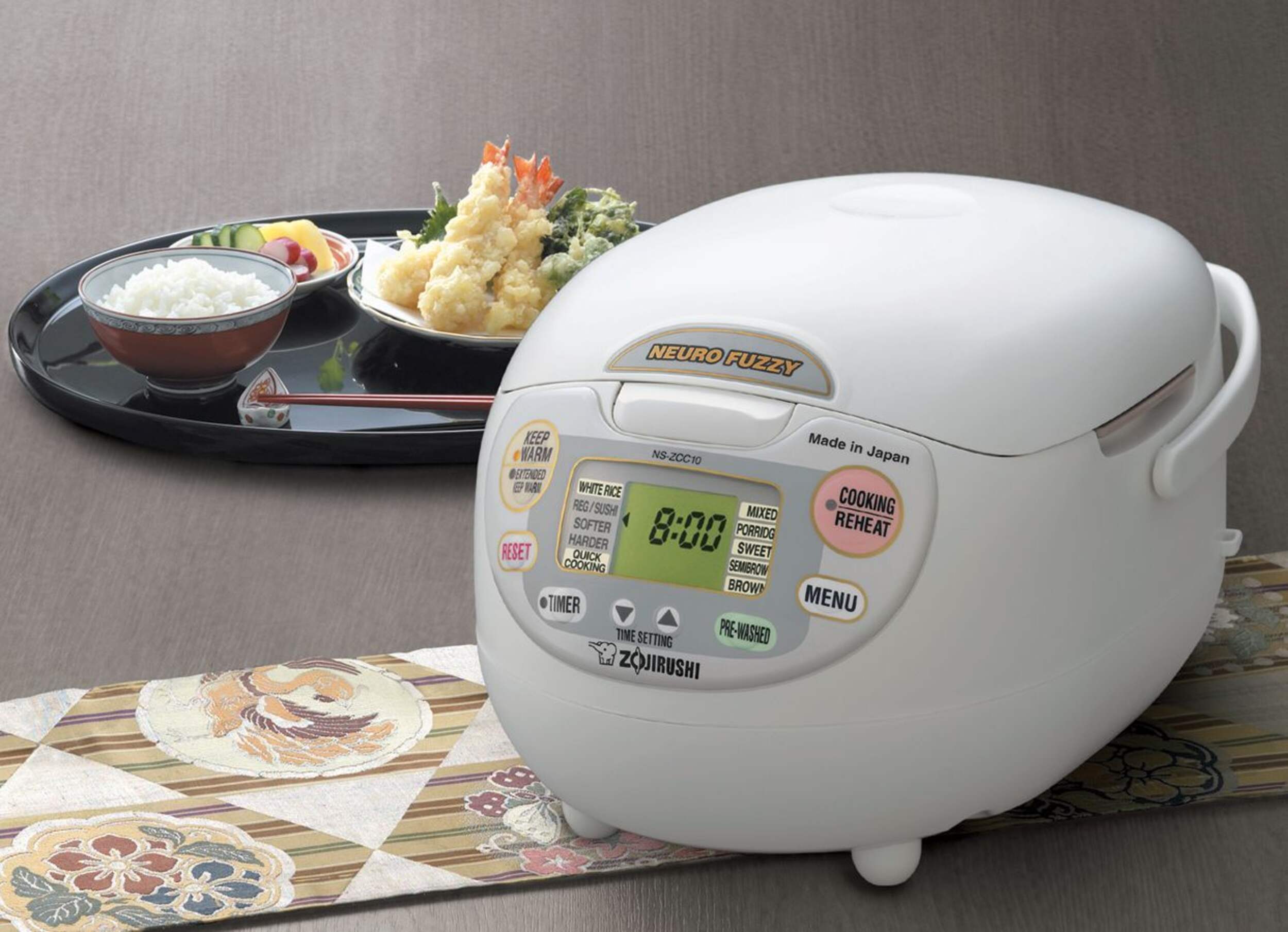 Zojirushi NEURO FUZZY NS-ZCC18 10-Cup Rice Cooker – HL33